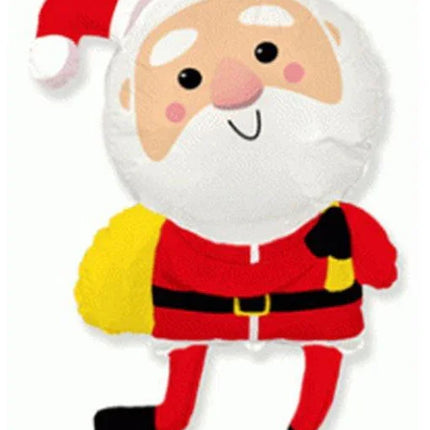 Santa Claus, Télapó fólia lufi 113 cm