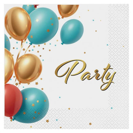 Party Balloon szalvéta 20 db-os 33x33 cm
