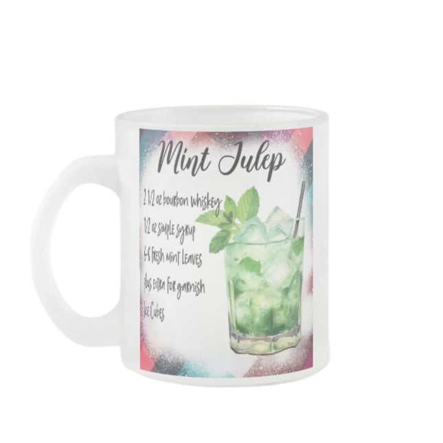 Egyedi bögre ami a mint julep koktél recept szerepel
