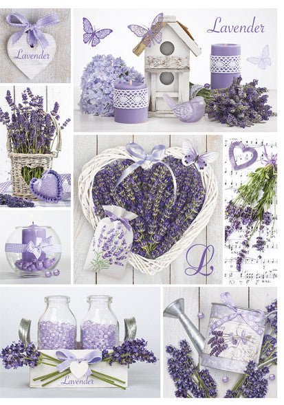 Levendula Mosaic A/4 gumis mappa