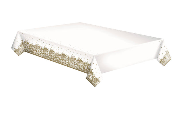 Díszes Gold papír asztalterítő 120x180 cm