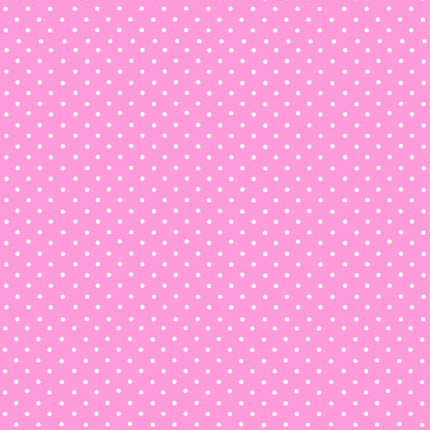 Rózsaszín White Dots papír asztalterítő 120x180 cm