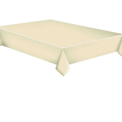 Ekrü White Dots papír asztalterítő 120x180 cm