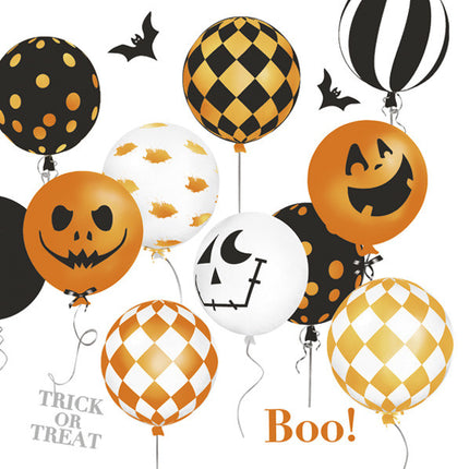 Halloween Scary Balloons szalvéta 20 db-os 33x33 cm