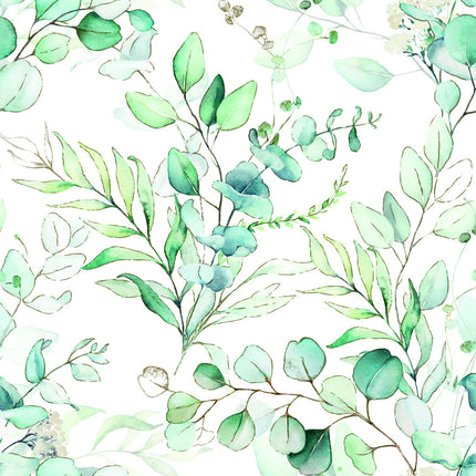 Virág Eucalyptus Twigs papír asztalterítő 120x180 cm