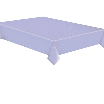 Lila White Dots papír asztalterítő 120x180 cm