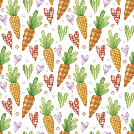 Húsvét Sweet Carrots szalvéta 20 db-os 25x25 cm
