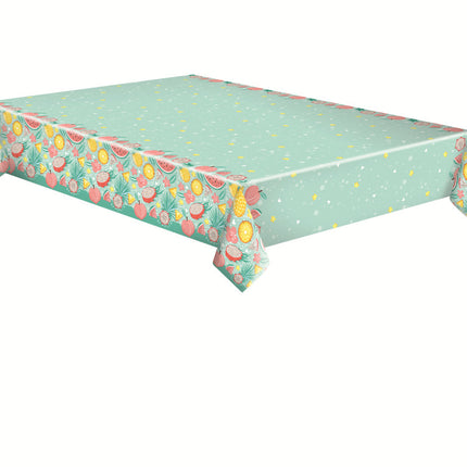 Gyümölcs Pastel Exotic papír asztalterítő 120x180 cm