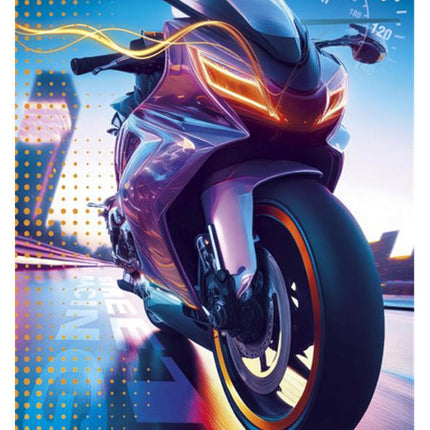 Motor Speed A/4 gumis mappa