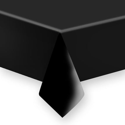 Fekete Dark papír asztalterítő 120x180 cm