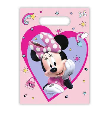 Disney Minnie Junior ajándéktasak, ajándékzacskó 6 db-os