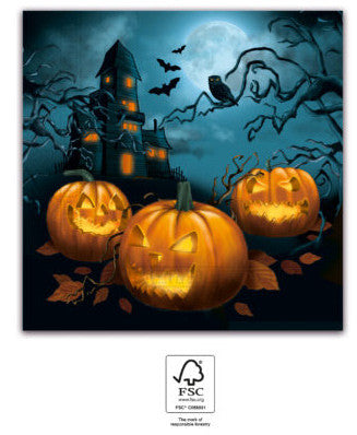 Halloween Sensations szalvéta 20 db-os 33x33 cm FSC