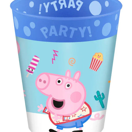 Peppa malac Messy Play micro prémium műanyag pohár 250 ml