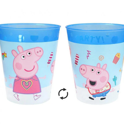 Peppa malac Messy Play micro prémium műanyag pohár 250 ml
