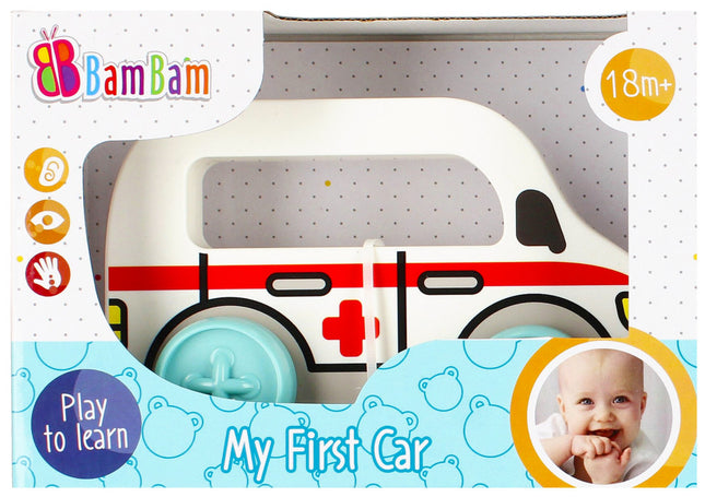 Mentőautó White guruló játék