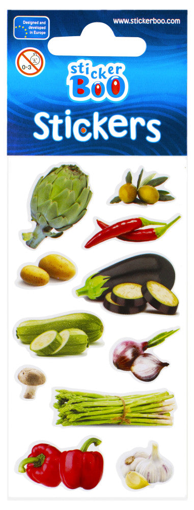 Zöldség Artichoke matrica szett