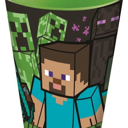 Minecraft Creeper pohár, műanyag 430 ml