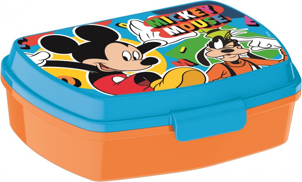 Disney Mickey Cool Summer funny műanyag szendvicsdoboz