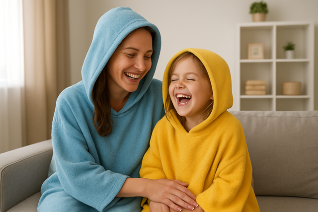 Belebújós takaró Poncsó