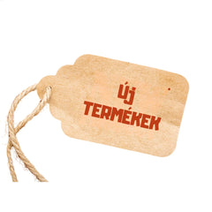 Új termékek felirat címke 
