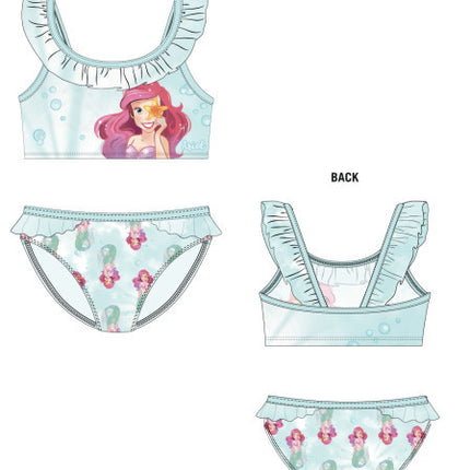 Disney Hercegnők Ariel gyerek fürdőruha, bikini 3 - 4 év / 98 - 104 cm