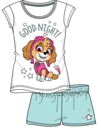 Mancs Őrjárat Good Night gyerek rövid pizsama 110/116 cm