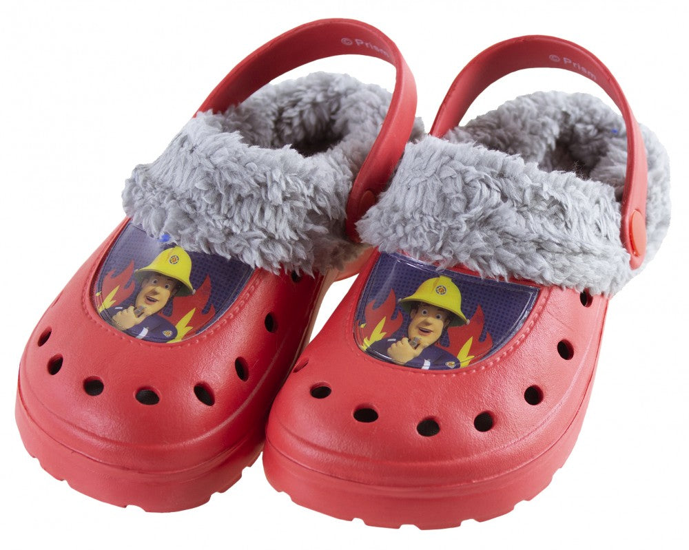 Sam a tűzoltó Red gyerek téli papucs clog 29/30