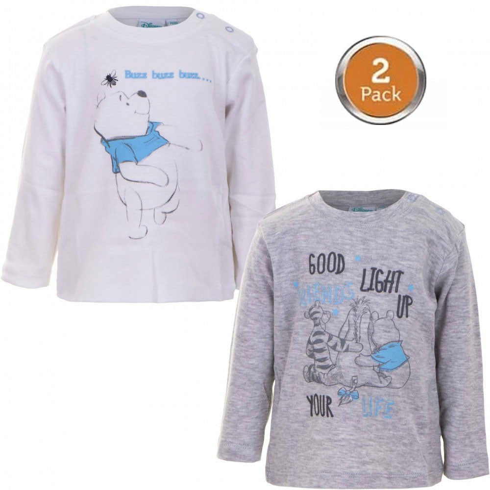 Disney Micimackó baba póló, felső 2 db-os 62/68 cm