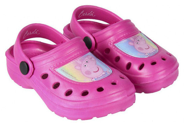 Peppa malac Dark Pink gyerek papucs clog 28/29