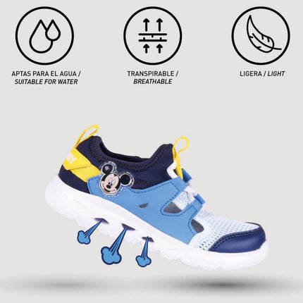 Disney Mickey Blue nyári sportcipő 27