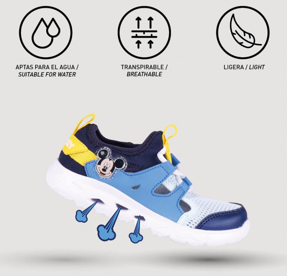 Disney Mickey Blue nyári sportcipő 28