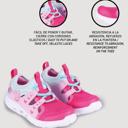 Peppa malac Heart nyári sportcipő 23