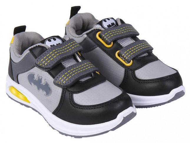 Batman Grey LED villogó, világító utcai cipő 32