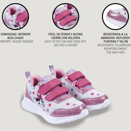 Disney Minnie Pink Dots utcai cipő 24