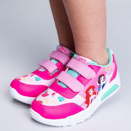 Disney Hercegnők Ladies LED villogó, világító utcai cipő 28