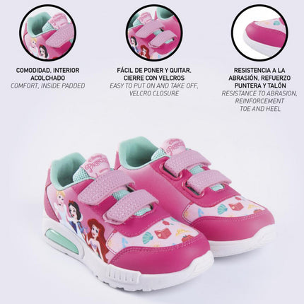 Disney Hercegnők Ladies LED villogó, világító utcai cipő 29