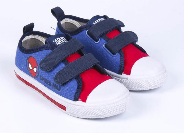 Pókember Blue LED villogó, világító utcai cipő 28