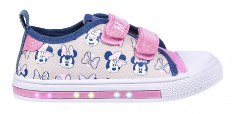 Disney Minnie Beige LED villogó, világító utcai cipő 25
