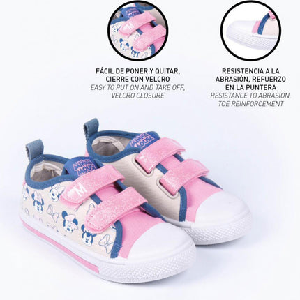 Disney Minnie Beige LED villogó, világító utcai cipő 25