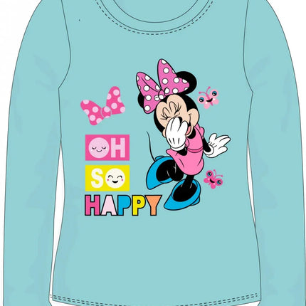 Disney Minnie So Happy gyerek hosszú póló, felső 9 év / 134 cm