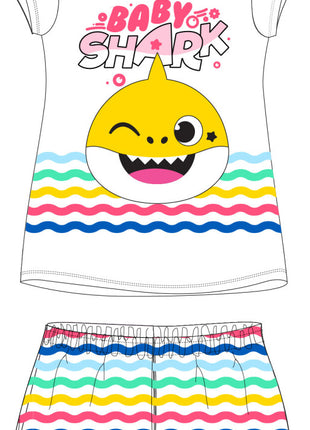 Baby Shark gyerek rövid pizsama 2 év / 92 cm