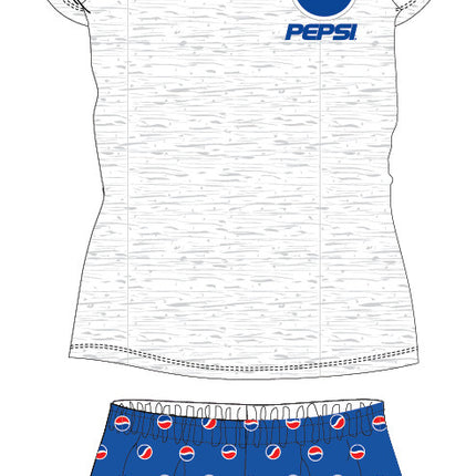 Pepsi gyerek rövid pizsama 10 év / 140 cm