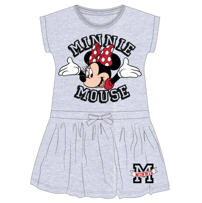 Disney Minnie Cheerful Grey gyerek nyári ruha 7 év / 122 cm