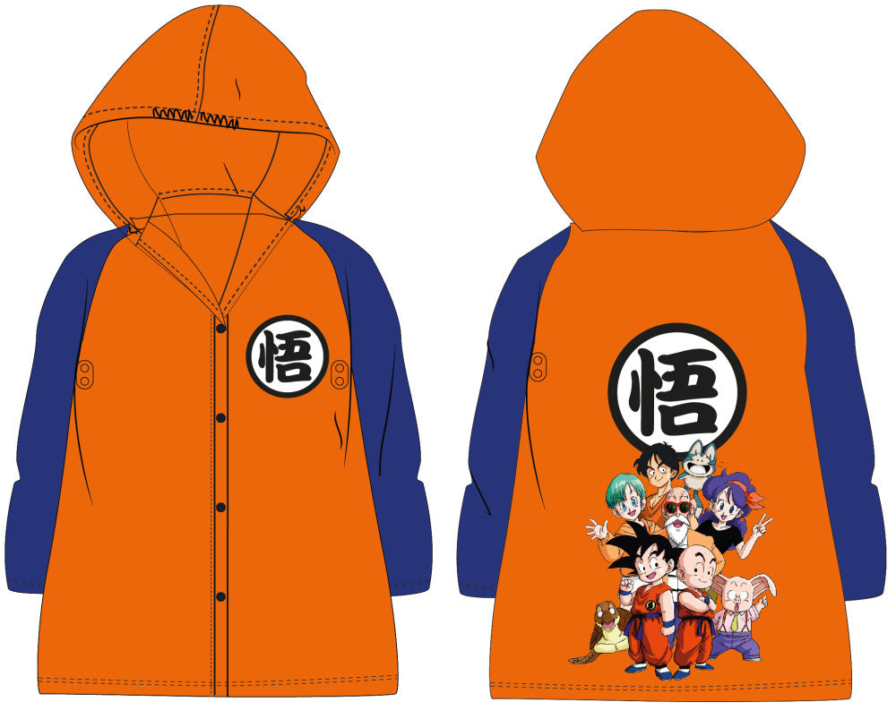 Dragon Ball esőkabát 5 - 6 év / 110 - 116 cm