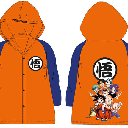 Dragon Ball esőkabát 7 - 8 év / 122 - 128 cm