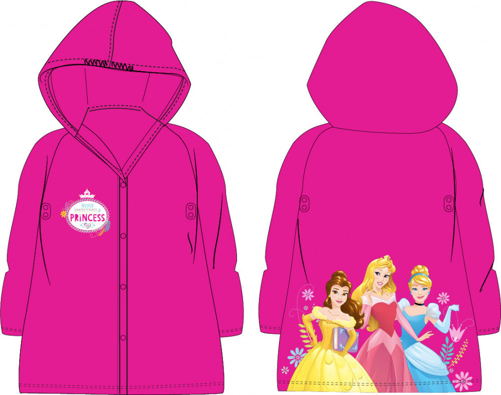 Disney Hercegnők esőkabát 5 - 6 év / 110 - 116 cm