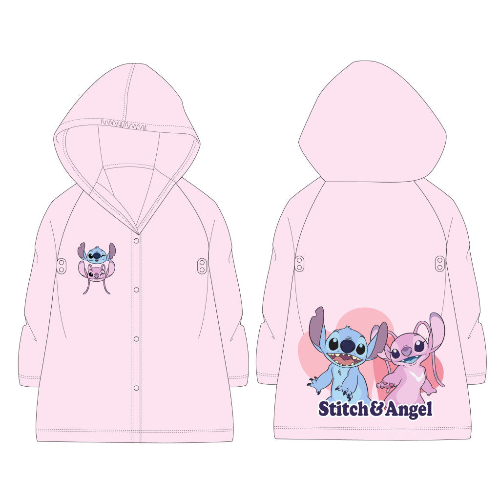 Disney Lilo és Stitch, A csillagkutya Angel esőkabát 5 - 6 év / 110 - 116 cm