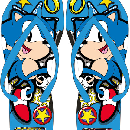 Sonic a sündisznó Sprinters gyerek papucs, Flip-Flop 33/34