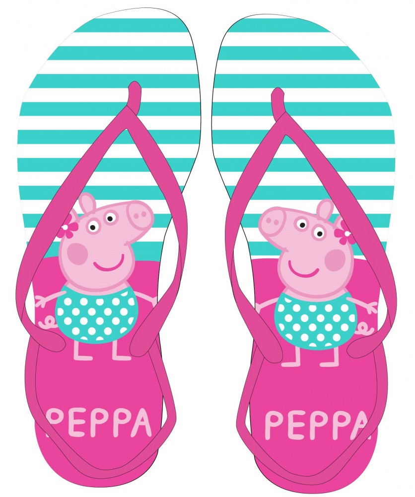 Peppa Malac gyerek papucs, Flip-Flop 28/29