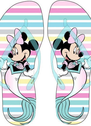 Disney Minnie Mermaid Blue gyerek papucs, Flip-Flop 32/33